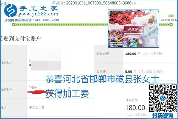 你、我、她，都能做，都能掙錢，這個手工活加盟項目是首選