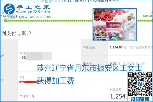 你、我、她，都能做，都能掙錢，這個手工活加盟項目是首選