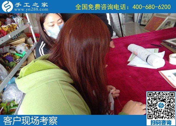 手工活串珠子，環(huán)保干凈不占空間的手工活(圖1)