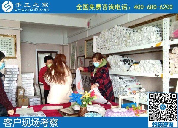 大量純手工活外發(fā)，就是手工之家勵志串珠繡(圖1)