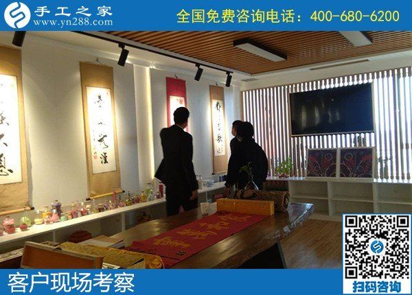 4月17日，純手工活外發(fā)加工，真實(shí)可靠的手工活加工就選簡(jiǎn)單好做的勵(lì)志珠珠繡，手工之家接待考察合作加工客戶剪影