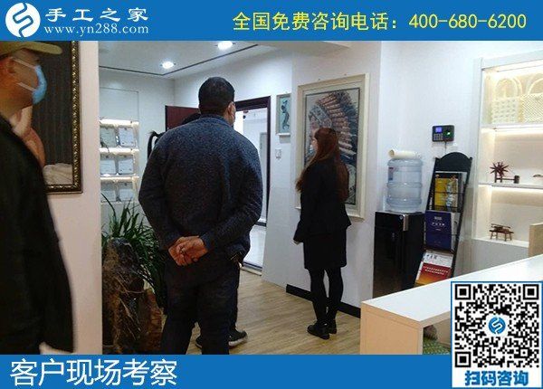 4月22日，組織人做手工活賺錢、代理手工活加工項目，就選勵志珠創(chuàng)業(yè)好項目，手工之家接待考察合作加工客戶剪影
