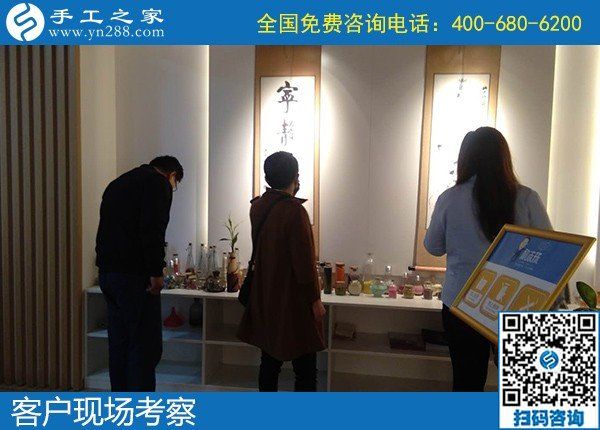 5月8日，正規(guī)手工活外發(fā)加工項目，手工活代理加工項目，就選勵志珠珠繡，手工之家接待考察合作加工客戶剪影