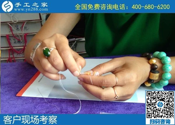 5月25日，手工加工回收項(xiàng)目，靠譜的手工活代理加工項(xiàng)目，選有成績的老企業(yè)，手工之家接待考察加工客戶剪影
