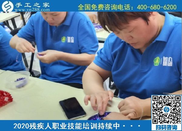 6月5日，純手工活外發(fā)加工，在手工活外發(fā)加工網(wǎng)找到合適的好項目，手工之家接待考察合作客戶剪影