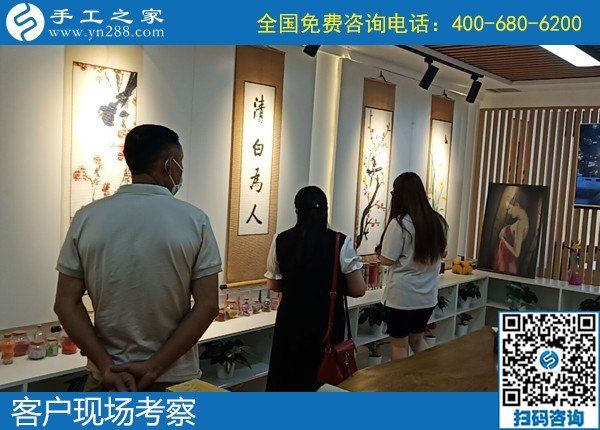 6月8日，可以在家做的手工活，拿回家做手工活掙錢，這里的珠繡手工活不錯，手工之家接待考察合作加工客戶剪影