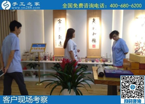 6月13日，滿意的手工活代理加工項目，是把手工活拿回家做能掙錢的，手工之家接待考察加工客戶剪影