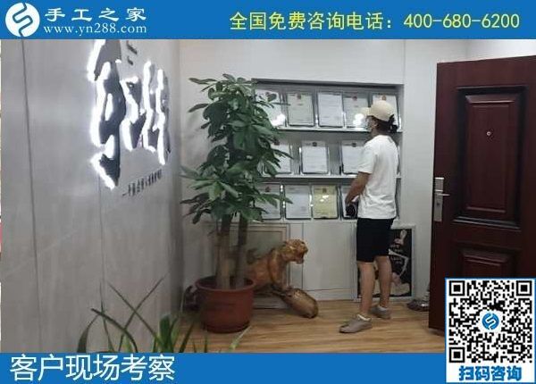 6月27日，在家做外發(fā)手工活的直接收獲，除了掙錢(qián)，就是陪伴，手工之家接待考察加工客戶(hù)剪影