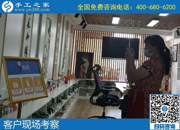 7月1日，下半年開啟，安全可靠、簡單好做，勵志珠珠繡外發(fā)手工活幫助大家居家就業(yè)，手工之家接待考察加工客戶剪影