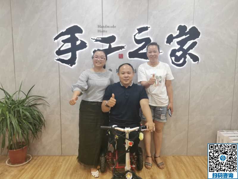 一次結(jié)算39280元，手工之家代理貴州瞿女士深愛(ài)現(xiàn)在的珠繡手工事業(yè)(圖2)