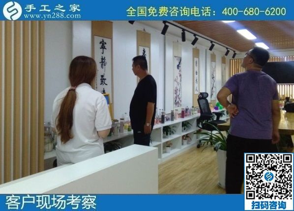 8月13日，找手工活做，拿回家做的手工活，大家都選擇了這里，手工之家接待考察加工合作客戶剪影