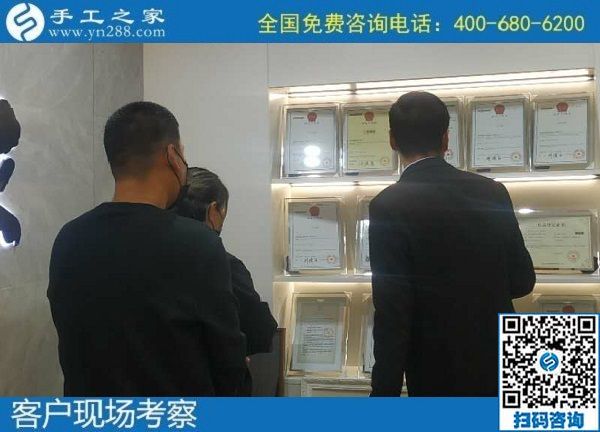 11月4日，拿回家做的手工活怎么找？大家都選擇珠繡手工活外發(fā)加工項(xiàng)目，手工之家接待考察加工客戶剪影