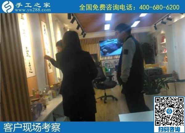 11月7日，手工活賺錢，在家有什么手工活？拿回家做的手工活哪里有？手工之家接待考察加工客戶剪影