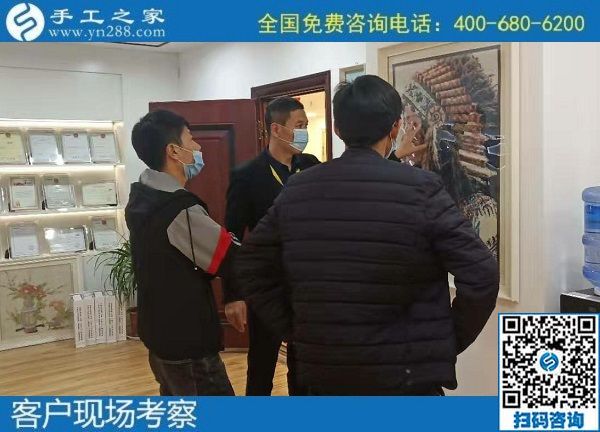 11月10日，正規(guī)供料的手工活，把這個(gè)手工活拿回家做就對(duì)了，手工之家接待考察加工客戶剪影