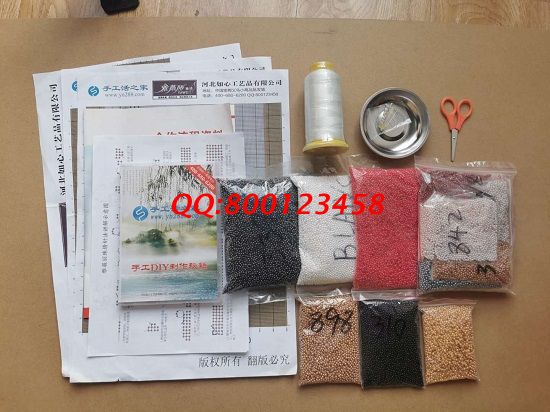 1月10日，選擇了珠繡負(fù)責(zé)回收的手工活，越來越多人把手工活拿回家做掙錢。勵志珠珠繡材料工具等實拍