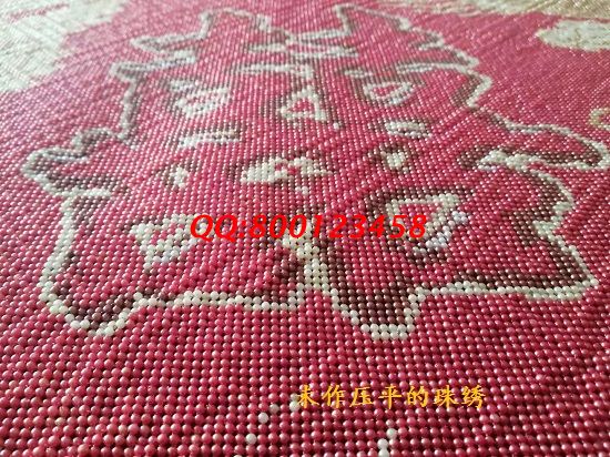 1月16日，純手工活外發(fā)加工項(xiàng)目，把手工活拿回家做，大家都選這個(gè)忙碌的老企業(yè)，勵(lì)志珠珠繡成品細(xì)節(jié)實(shí)拍