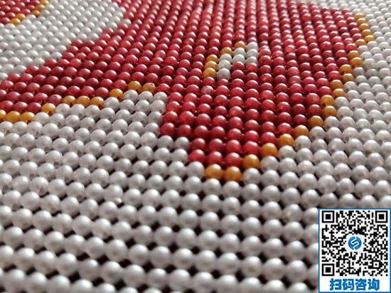 1月17日，創(chuàng)業(yè)好項目，拿回家做的手工活外發(fā)加工項目就在這兒，勵志珠珠繡成品細節(jié)實拍