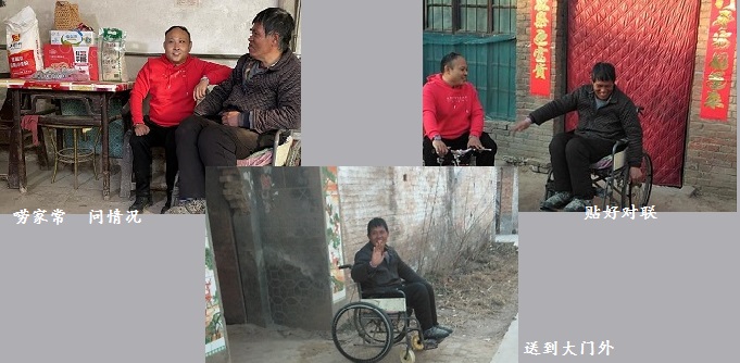 又是一整天，扶貧助殘，手工之家一直在行動