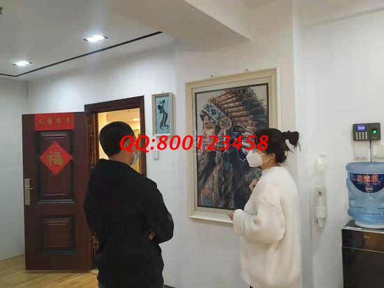 2月22日，正規(guī)供料的手工活，可以寄到家做的手工活就找珠繡外發(fā)手工活，手工之家接待考察合作加工客戶剪影