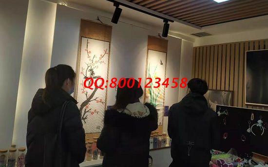 3月7日，拿回家做的手工活，想接正規(guī)廠家的手工活，就選勵志珠珠繡，手工之家接待考察合作加工客戶剪影