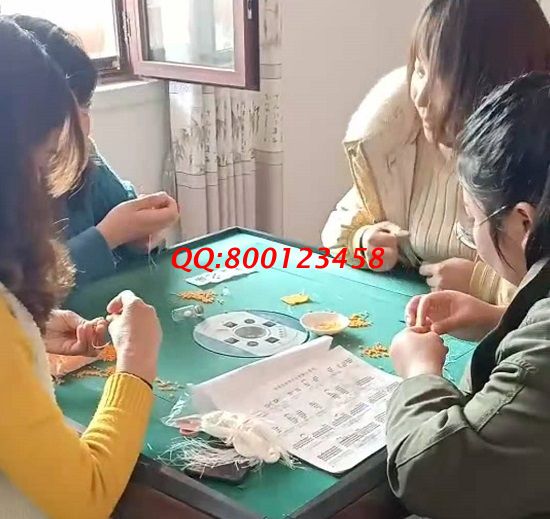 3月9日，想接正規(guī)廠家的手工活，拿回家做的手工活，這里的珠繡寄發(fā)材料手工活值得擁有，手工之家接待考察加工客戶剪影