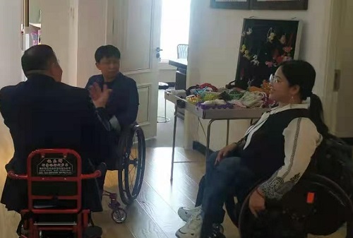 用手工實現(xiàn)人生價值--------熱烈歡迎北京市殘疾人代表團(tuán)蒞臨手工之家參觀考察
