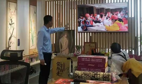 用手工實現(xiàn)人生價值--------熱烈歡迎北京市殘疾人代表團(tuán)蒞臨手工之家參觀考察