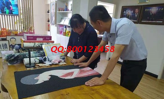 6月5日，正規(guī)外發(fā)手工活，拿回家做的手工活，來手工之家找勵(lì)志珠珠繡的人越來越多，手工之家接待考察加工客戶剪影