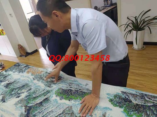 6月5日，正規(guī)外發(fā)手工活，拿回家做的手工活，來手工之家找勵(lì)志珠珠繡的人越來越多，手工之家接待考察加工客戶剪影