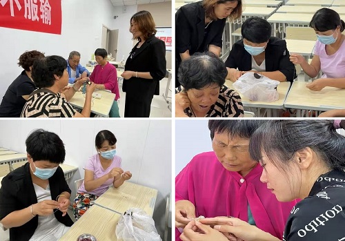 服務(wù)到家，只為更好 --- ---記手工之家勵(lì)志珠珠繡技能培訓(xùn)全國(guó)巡講·河間站