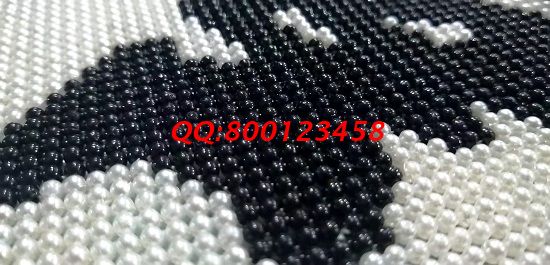 7月31日，可以寄到家做的手工活，實(shí)地考察后，大家都覺得手工之家的非遺手工珠繡真的不錯(cuò)，圖為勵(lì)志珠珠繡成品細(xì)節(jié)實(shí)拍