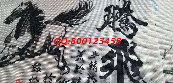 8月13日，組織人做手工活掙錢，這個拿回家做的手工活也可以做代理，是在家掙錢的好方法，圖為勵志珠珠繡成品細(xì)節(jié)實拍