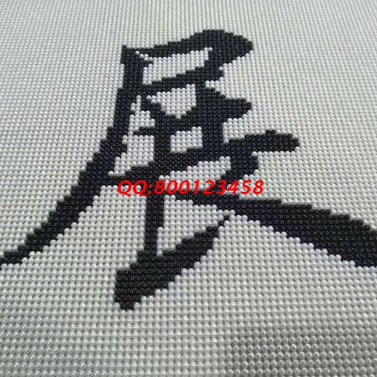 8月22日，想接正規(guī)廠家的手工活，正規(guī)供料的手工活就選非遺傳統(tǒng)手工勵志珠珠繡手工活外發(fā)加工項目，圖為勵志珠珠繡成品細節(jié)實拍