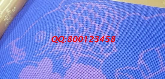 9月13日，加工沒難度，可以帶回家做的手工活，手工之家的珠繡外發(fā)手工活真的簡單好做，圖為勵志珠珠繡成品細(xì)節(jié)實拍
