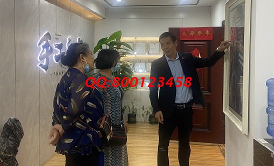 9月24日，在家做什么手工活放心，這個手工活外發(fā)加工企業(yè)的珠繡手工是個好選擇，圖為手工之家接待考察合作加工客戶剪影