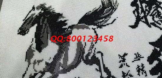 10月21日，可以寄到家做的手工活，帶回家做的手工活，大家在家掙錢都選這里，圖為勵(lì)志珠珠繡成品細(xì)節(jié)實(shí)拍