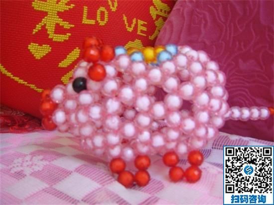 拿回家做的手工活，寶媽做立體串珠手工活，時尚環(huán)保，時間自由