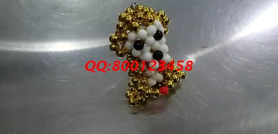 11月25日，流程完善，做手工活掙錢(qián)，選擇珠繡手工活外發(fā)加工項(xiàng)目就對(duì)了，圖為勵(lì)志珠珠繡串珠成品實(shí)拍(圖2)