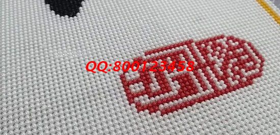 12月3日，可以寄到家做的手工活，手工之家的珠繡串珠手工活外發(fā)加工項目是居家做手工活掙錢的好選擇，圖為勵志珠珠繡成品細節(jié)實拍(圖4)