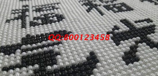 12月14日，年終歲末，找手工活做，在家做手工活掙錢，這個(gè)寄到家做的手工活外發(fā)加工項(xiàng)目很不錯(cuò)，圖為勵(lì)志珠珠繡成品細(xì)節(jié)實(shí)拍(圖3)
