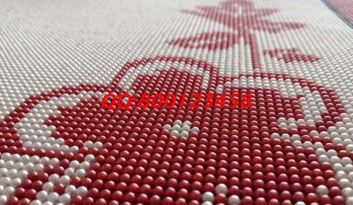 2月21日，手工活靠譜，正規(guī)手工活兼職在哪里找，非遺傳統(tǒng)手工珠繡串珠外發(fā)手工活是個(gè)好選擇，圖為勵(lì)志珠珠繡成品細(xì)節(jié)實(shí)拍