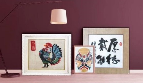 6月10日，手工外發(fā)加工網(wǎng)，正規(guī)手工活外發(fā)加工項目，手工之家的珠繡有自身的優(yōu)勢和特性，圖為勵志珠珠繡手工產(chǎn)品剪影