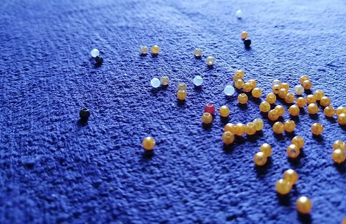 簡單好做、干凈環(huán)保的珠繡加工手工活，男女老少都可以長期做(圖1)