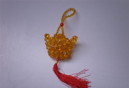 3月27日，純手工加工項目，拿回家做的手工，在手工之家,哪種合作者的收入比較好，圖為勵志珠珠繡串珠手工產(chǎn)品剪影
