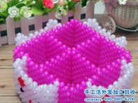 立體串珠手工活技能簡(jiǎn)單，適合大家在家做，手工之家長(zhǎng)期穩(wěn)定