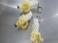 12月9日，純手工加工項目，在家掙錢的好副業(yè)，手工之家是十多年的老平臺，圖為勵志珠珠繡串珠手工產(chǎn)品剪影