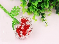 1月31日，正規(guī)可靠的手工項(xiàng)目，可以帶回家做的手工，手工之家都有什么品牌？圖為勵(lì)志珠珠繡串珠手工產(chǎn)品剪影