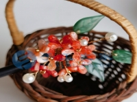 5月21日，在家里就能賺錢的工作，帶回家做的手工，手工之家的品牌是大家的品牌，圖為勵志珠珠繡串珠手工產(chǎn)品剪影