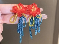 1月8日，在家能做的兼職正規(guī)手工，在家靈活就業(yè)串珠手工項目，開飾品加工廠，手工之家的發(fā)展是大家努力的結果，圖為飾品類串珠純手工產品剪影