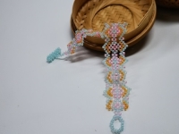 1月3日，兼職手工活可以帶回家做，小成本創(chuàng)業(yè)做手工傳承官，居家手工創(chuàng)業(yè)，手工之家的純手工給大家更多掙錢的渠道和方法，圖為串珠米珠繡純手工產(chǎn)品剪影